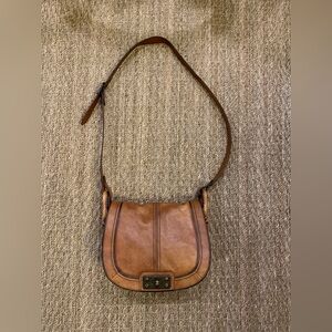 Fossil Crossbody Brown Leather Bag